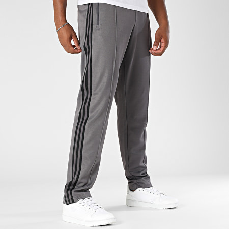Adidas Originals - Pantalon Jogging A Bandes Beckenbauer JY1274 Gris Anthracite
