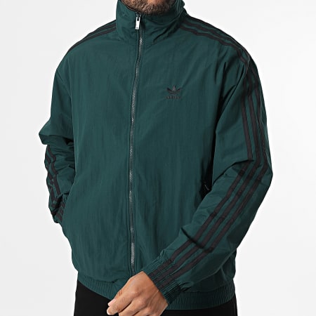 Adidas Originals - Firebird JY1329 Bottle Green Stripe Zip