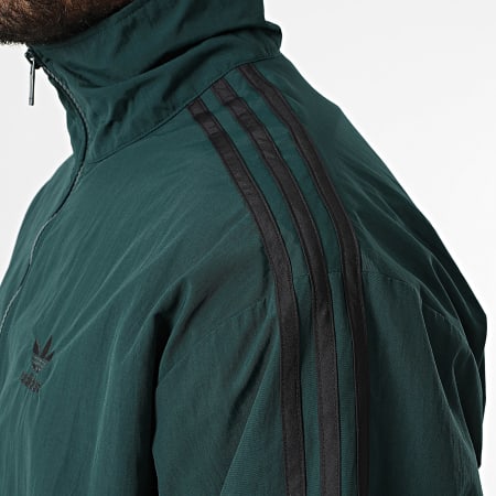 Adidas Originals - Firebird JY1329 Bottle Green Stripe Zip
