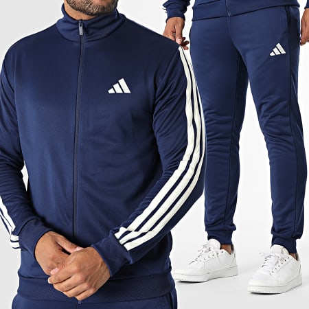 Adidas Sportswear - 3 Stripes Track Suit KB7656 Navy Blue - Ryses