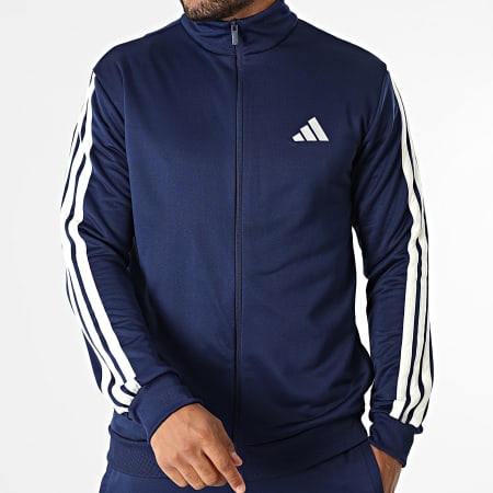 Adidas Sportswear - 3 Stripes Track Suit KB7656 Navy Blue - Ryses