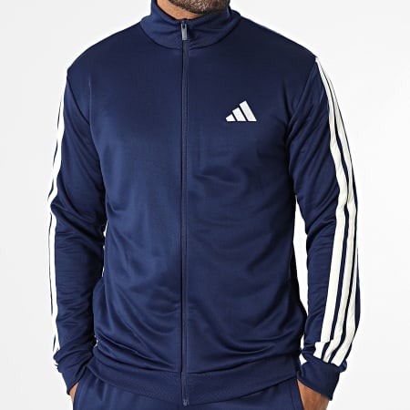 Adidas Sportswear - 3 Stripes Track Suit KB7656 Navy Blue - Ryses