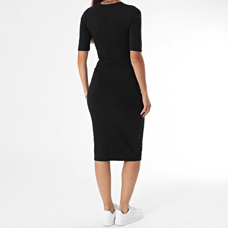 Calvin Klein - Dames Tee Shirt Maxi Dress 7D217G Zwart