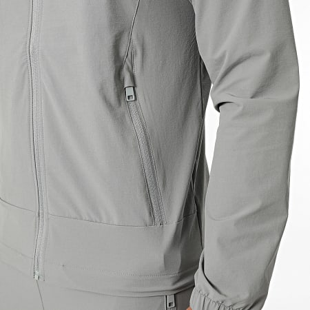 Classic Series - Ensemble Veste Capuche Zippée Et Pantalon Cargo Uni 045 Gris