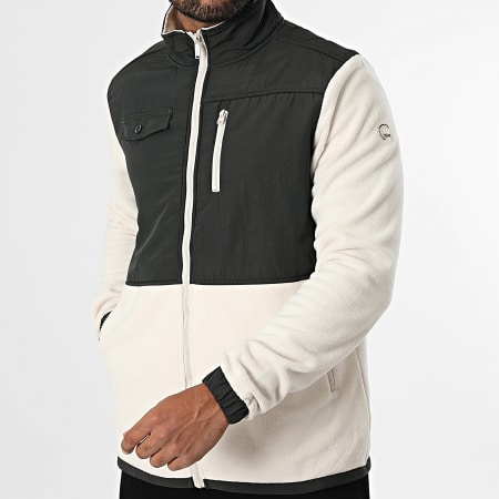 Deeluxe - Veste Polaire Crumbson 05V5964M Gris Anthracite Beige Clair
