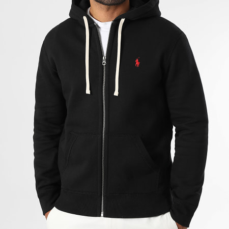 Polo Ralph Lauren - Sweat Capuche Zippé Original Player Noir