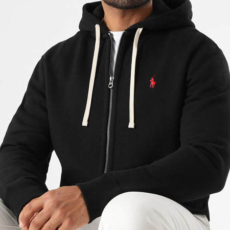 Polo Ralph Lauren - Sweat Capuche Zippé Original Player Noir