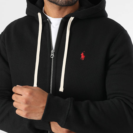 Polo Ralph Lauren - Sweat Capuche Zippé Original Player Noir