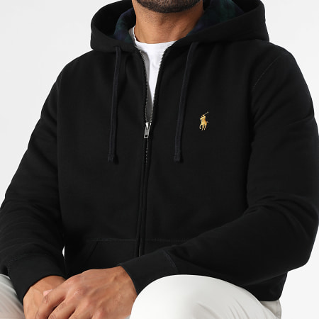 Polo Ralph Lauren - Sweat Zippé Capuche Original Player Noir