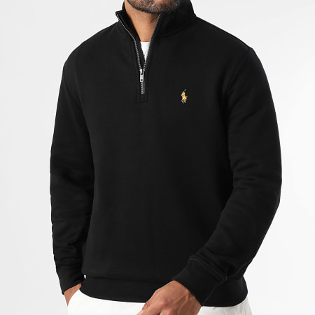 Polo Ralph Lauren - Original Player Zip Neck Sweatshirt Black - Ryses