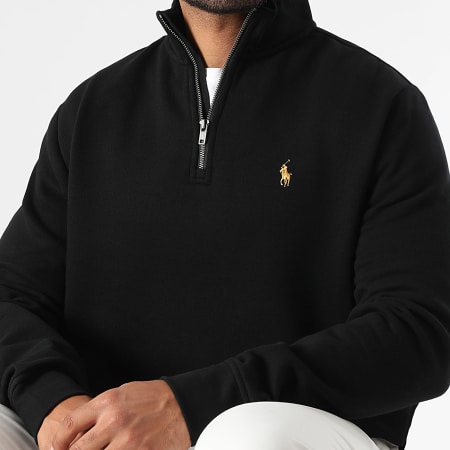 Polo Ralph Lauren - Sweat Col Zippé Original Player Noir