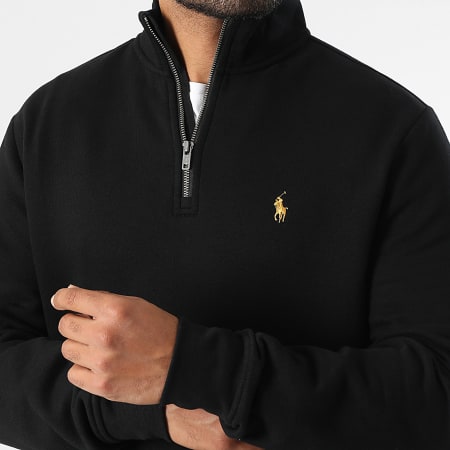 Polo Ralph Lauren - Sweat Col Zippé Original Player Noir