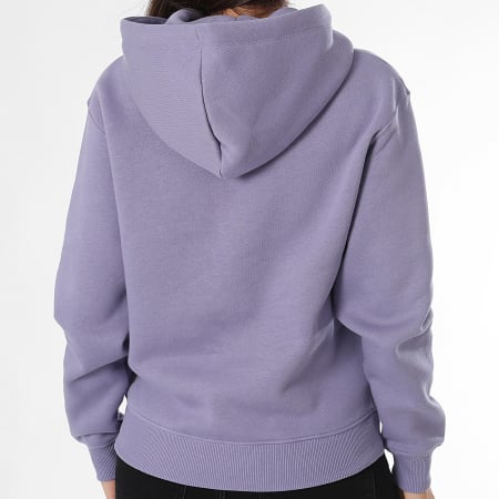 Tommy Hilfiger - Sweat Capuche Femme Corp Logo 3598 Violet Clair