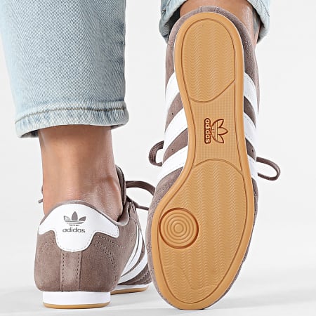 Adidas Originals - Baskets Femme Taekwondo Lace JP8137 Trace Brown Footwear White Gum 3