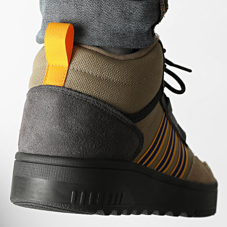 Adidas Sportswear - Baskets Montantes Hoops 4.0 Mid Winterized JR6704 Supplier Colour Semi Lucid Blue Grey