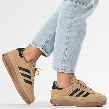 Adidas Originals - Gazelle Bold Women's Sneakers JQ3582 Cardboard Core Black Gum 2