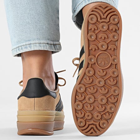 Adidas Originals - Gazelle Bold Women's Sneakers JQ3582 Cardboard Core Black Gum 2