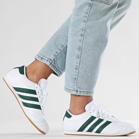 Adidas Originals - Baskets Femme Taekwondo Lace W JP8145 Footwear White Core Green Gum 3