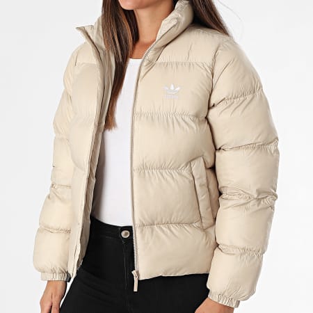 Adidas Originals - Chaqueta corta de mujer JX2947 Beige