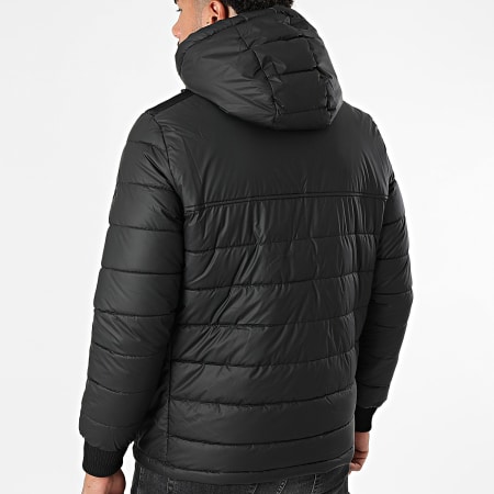 Deeluxe - Molno Chaqueta con capucha y cremallera 05V6503M Negro