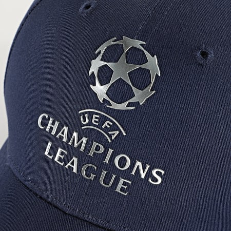 Champions League - Casquette UCL Big Logo UCL25044 Bleu Marine Argenté
