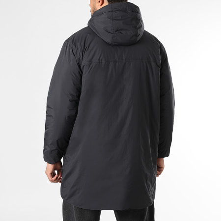 K-Way - Parka Larga Le Vrai 4.0 Eiffel East Orsetto Negro