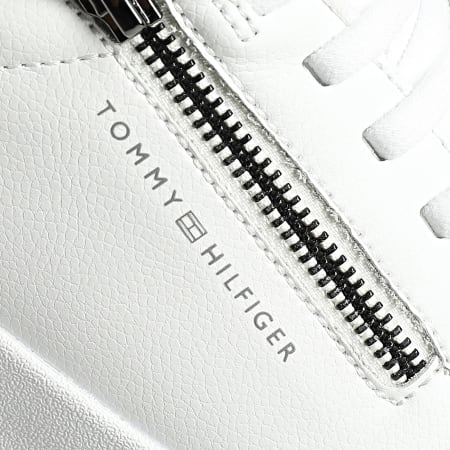 Tommy Hilfiger - Baskets Court Zip 5730 White