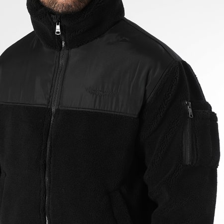 Bombers Original - Veste Zippée Polaire Moncton Noir