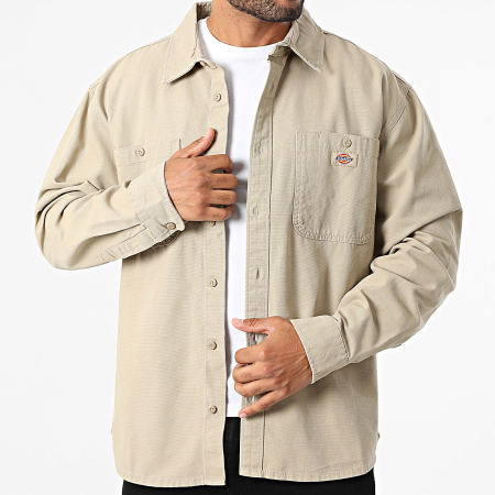 Dickies - Sobrecamisa de lona Dickies A87PR Beige