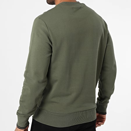 Fred Perry - Sweat Crewneck M7535 Vert Kaki