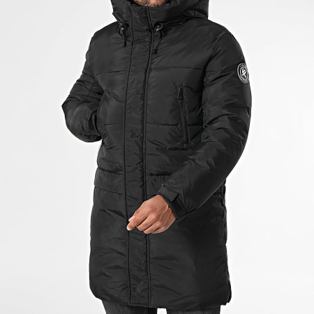 Kymaxx - Parka Capuche Noir