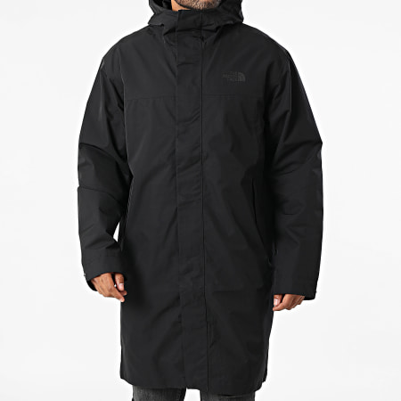 The North Face - Nukabira Long Zip Hooded Jacket A8DWC Black - Ryses