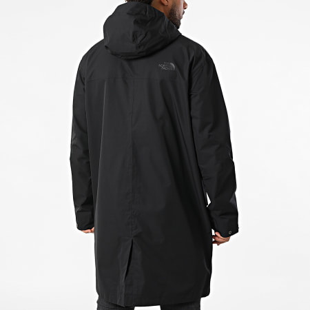The North Face - Nukabira Long Zip Hooded Jacket A8DWC Black - Ryses