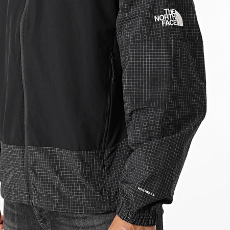 The North Face - Cortaviento con cremallera Relaxed Fit A8D20 Negro