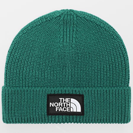 The North Face - Gorro A8CHE Green Logo Box