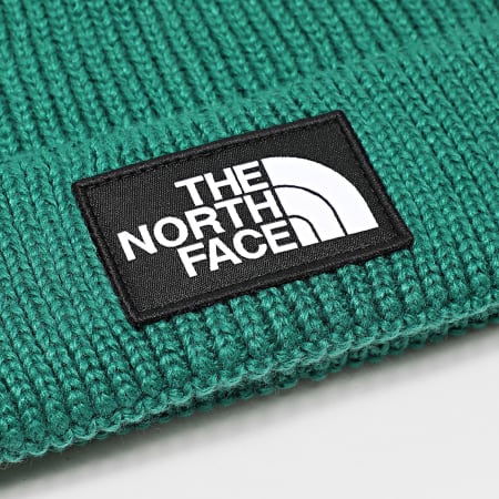 The North Face - Gorro A8CHE Green Logo Box
