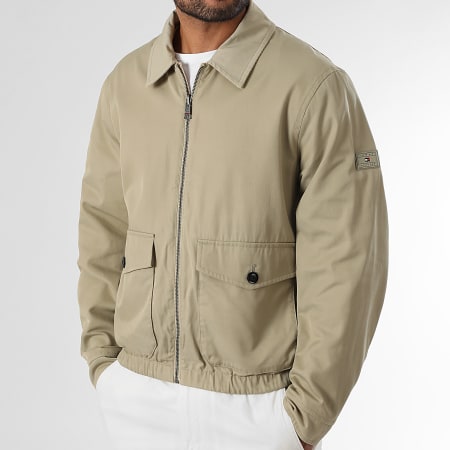 Tommy Hilfiger Ivy 0620 Beige Green Light Khaki Reversible Zip