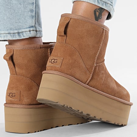 UGG - Stivali Donna Classic Mini Platform 1134991 Chestnut
