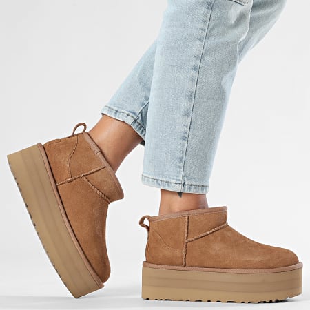 UGG - Botas Mujer Classic Ultra Mini Plateform 1135092 Castaño