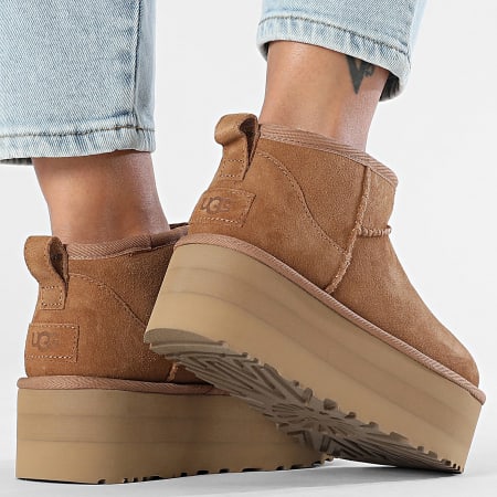 UGG - Botas Mujer Classic Ultra Mini Plateform 1135092 Castaño