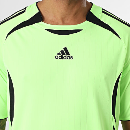 Adidas Sportswear - Tee Shirt A Bandes Teamgeist JX1538 Vert Fluo
