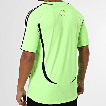 Adidas Sportswear - Tee Shirt A Bandes Teamgeist JX1538 Vert Fluo
