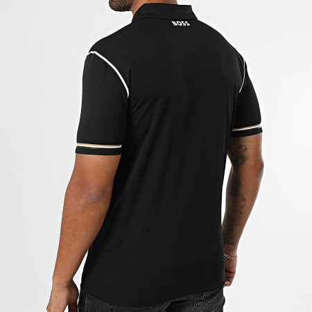 BOSS - Polo Manches Courtes Paddytech 50543352 Noir