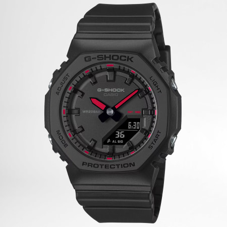 G-Shock - Montre G-Shock GMA-P2100SA-1A1ER Noir Rouge