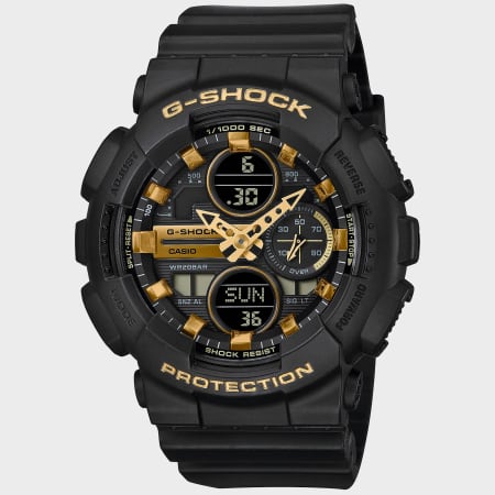 G-Shock - Montre G-Shock GMA-S140M-1AER Noir Doré