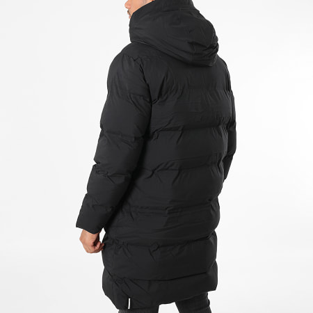 Khujo - Doudoune Longue Capuche Unie Caius 3 Noir