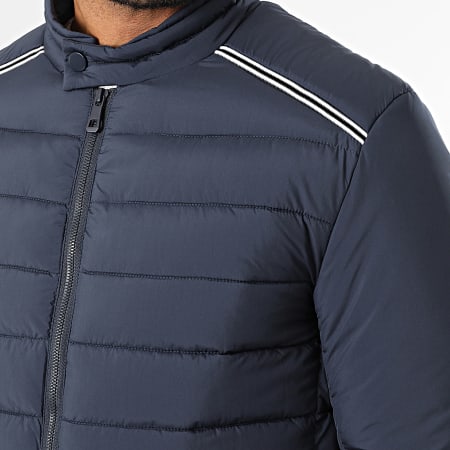 Kymaxx - Plumífero Zippée Azul Marino