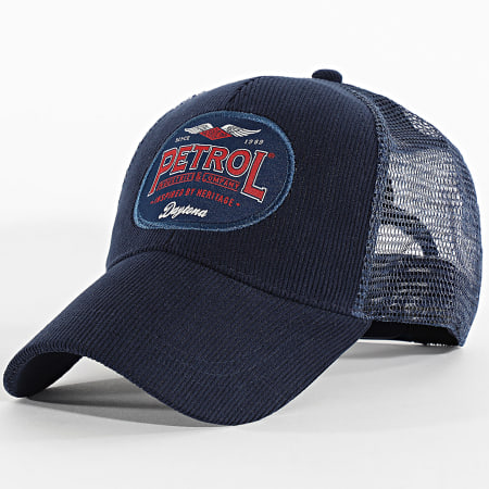 Classic Series - Casquette Trucker Côtelée CAP834 Bleu Marine