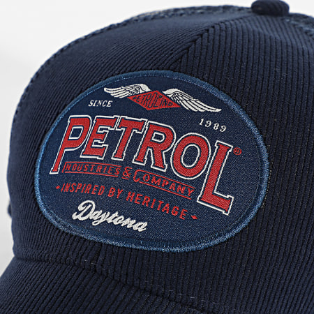 Classic Series - Casquette Trucker Côtelée CAP834 Bleu Marine
