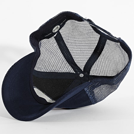 Classic Series - Casquette Trucker Côtelée CAP834 Bleu Marine